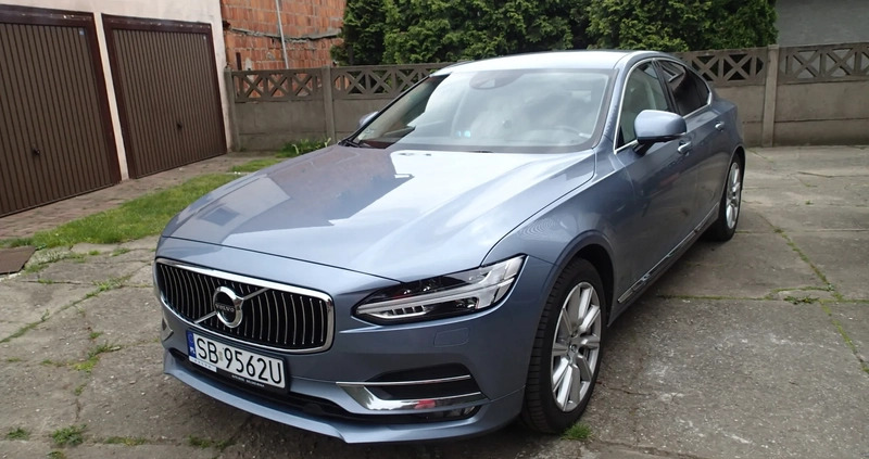 Volvo S90 cena 107000 przebieg: 197000, rok produkcji 2017 z Wrocław małe 191